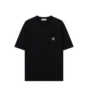 Stone Island Black Short Sleeve Tee